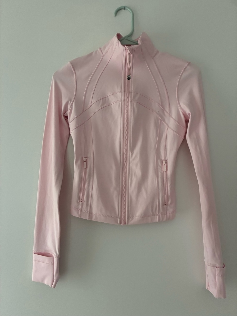 lululemon athletica Light Pink Full-Zip Bomber Jacket